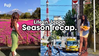 SEASON RECAP My Life in japan FOOD FESTIVALS AND FUN [upl. by Ielhsa]