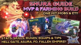 SHURA MVP amp FARMING GUIDE Hell Gate Fallen Empire Asura amp Finger Offensive Build [upl. by Ahswat]