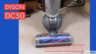 How to unclog a Dyson DC50Small Ball DC50 Service hints and tips within [upl. by Hoy540]