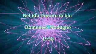 Domenico Modugno  Nel Blu Dipinto di blu Volare  Lyrics s prijevodom [upl. by Wons]