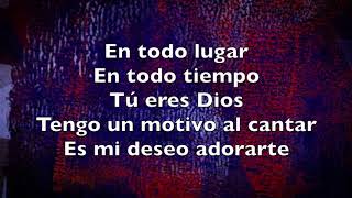 CANCION DEL DESIERTO  HILLSONG  PISTA KARAOKE [upl. by Nednyl]