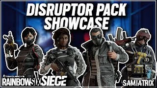 Disruptor Pack Bundle Showcase  Zero Melusi Ace and Aruni  Rainbow Six Siege [upl. by Nordin]