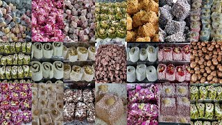 Turkish Delight Varieties  How to make Traditional Turkish Delight [upl. by Ecnerat]