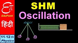 🔴 SIMPLE HARMONIC MOTION and OSCILLATION  Fundamentals explained in HINDI [upl. by Enelrats]