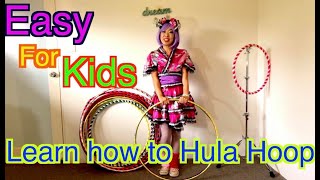 Learn How To Hula Hoop  EasyKids [upl. by Spring552]