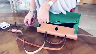 Tutorial How To Change Your Hermes Herbag 31 Pouch [upl. by Araec182]