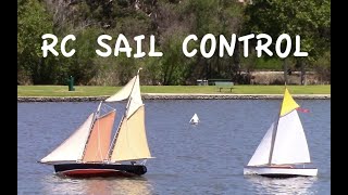 RC Sail Control  Rigging a Winch Line [upl. by Thomajan]