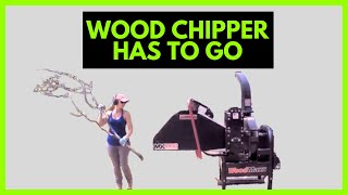 Why I am Selling Our Wood Chipper  WoodMax 9900 [upl. by Ettevad234]