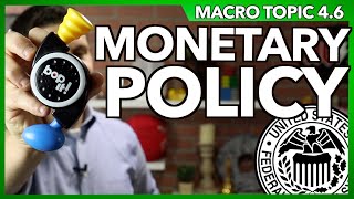 Monetary Policy Macro 46 [upl. by Haidedej]