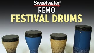 Remo Festival Drums Demo [upl. by Otsirc]