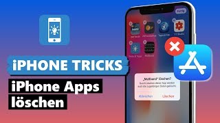 iPhone Apps löschen auch Apple Apps [upl. by Miguelita]