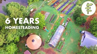 SelfReliant Family Builds a Thriving Homestead While Living in a Tiny Yurt [upl. by Rabma]