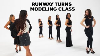 Modeling Class  Learn Catwalk  How To Walk The Runway Like A Model [upl. by Acnaiv]