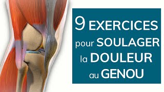 9 exercices pour soulager la douleur au genou [upl. by Rma676]