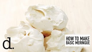 Basic Meringue Recipe  delicious Magazine [upl. by Riada]