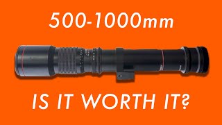 500mm 1000mm Telephoto Lens Is it Worth It VLOG 24 [upl. by Rolyat]