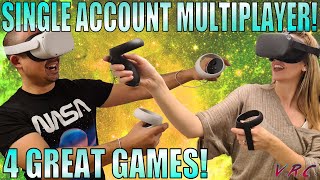 Multiplayer Games with TWO Oculus QUESTS and ONE Account [upl. by Ahgiel644]