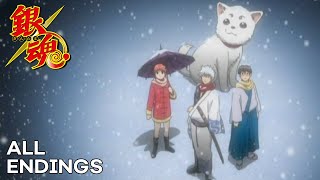 All Gintama Endings [upl. by Atteiram]