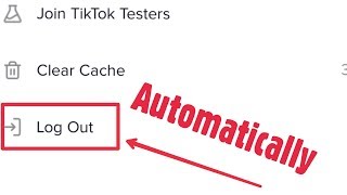 Tiktok  Fix My account logged out automatically Problem [upl. by Cassilda964]