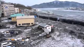 Japan Tsunami 2011 [upl. by Eikcim]