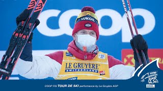 Alexander Bolshunov  “The fight was hardquot  Mens 15 km MST  Val di Fiemme  FIS Cross Country [upl. by Ottavia]