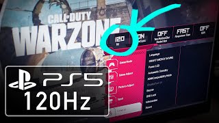 Turn on 120hz for PS5  HDMI 14 and 20 Works [upl. by Cleo]