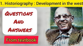 10th Std  History  Chapter 1 Historiography  Development in the west questions answers exercise [upl. by Un]