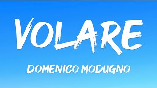 VOLARE  DOMENICO MODUGNO Testo  Lyrics [upl. by Publias426]