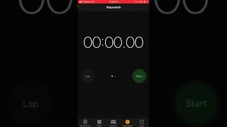 FASTEST TIME ON IPHONE STOPWATCH WORLD RECORD [upl. by Magda]