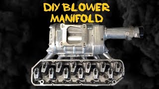 How to build a SUPERCHARGER manifold [upl. by Karen]