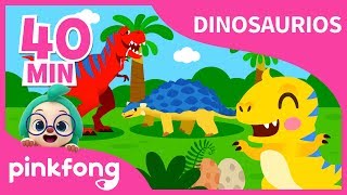 Las Mejores Canciones de Dinosaurios y Bebé TRex  Recopilación  Pinkfong Canciones Infantiles [upl. by Gnof]