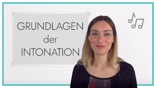 Grundlagen der Intonation im Deutschen [upl. by Betta]