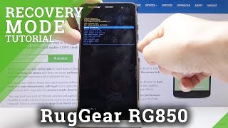 Recovery Mode in RUGGEAR RG850 – How to Use Recovery Features [upl. by Trina]