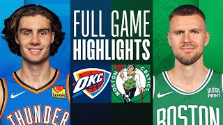 THUNDER at CELTICS  FULL GAME HIGHLIGHTS  April 3 2024 [upl. by Eecats902]