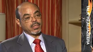 Meles Zenawi Talk to Jazeera [upl. by Vigen]