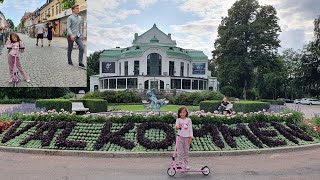 SWEDEN KRISTIANSTAD CENTRAL WALKING TOUR [upl. by Towroy179]