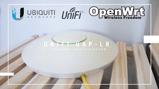 OpenWRT  Install OpenWRT on Ubiquiti UniFi UAP LR [upl. by Aihsemak]