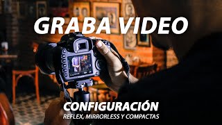 Cómo configurar la CÁMARA para GRABAR VIDEO FILMAR con DSLR o MIRRORLESS 2020 [upl. by Guibert811]