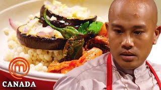 Takeaway Food Team Challenge  MasterChef Canada  MasterChef World [upl. by Aleina603]