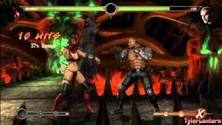 MK9  Skarlet Combo Compilation  Mortal Kombat 9 2011 [upl. by Zebaj91]