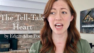 THE TELLTALE HEART by Edgar Allan Poe Summary amp Analysis [upl. by Aila]