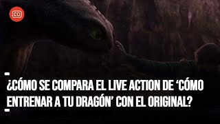 ¿Cómo Se Ve el Live Action de COMO ENTRENAR A TU DRAGÓN En Comparación Con la Pelícuila Original [upl. by Adnauq139]