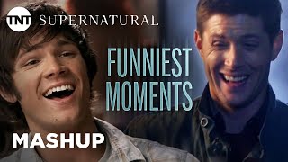 Supernatural Funniest Moments MASHUP  TNT [upl. by Kappenne]