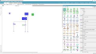 Hydraulic axis modelling and coupling to PLCSIM Advanced [upl. by Thevenot]