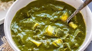 palak paneerdhaba style palak paneer recipe 🥰😋 [upl. by Ameluz]