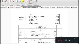 Calcul et comptabilisation descompte [upl. by Picker978]