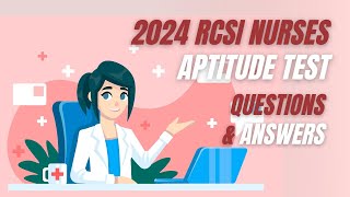 2024 NMBI Aptitude Test officially known as RCSI Aptitude Test Ireland Questions and Answers [upl. by Anivlem]