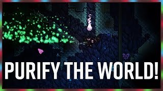 How to Purify the World in Terraria [upl. by Gaspar321]