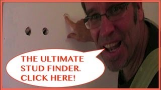 HOW To Find a Wall Stud WITHOUT a Stud Finder [upl. by Odelet607]