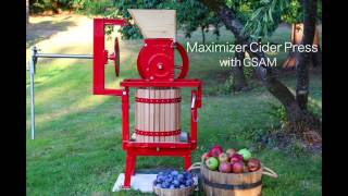 Maximizer Fruit amp Apple Cider Press [upl. by Ynnek324]